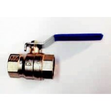 BALL VALVES, BRASS, FEMALE/FEMALE, WITH LEVER HANDLE, BSP THREADS, MADE IN ITALY (12)