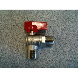 UTILITY TAP, MALE/FEMALE, 1/2" X 1/2", WITH RED HANDLE UTILITY TAP, MALE/FEMALE, 1/2" X 1/2", WITH RED HANDLE