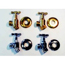 HOSE TAPS, BRASS, HIGH POLISH FINISH, HEAVY PATTERN WITH BRASS JUMPER, POLISHED BRASS AND CHROME FINISH WITH COVER FLANGE, LOGIN THEN CLICK HERE TO ORDER (4)