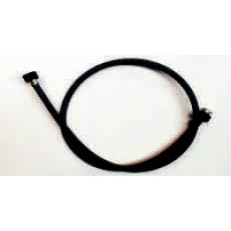 RUBBER WASHING MACHINE FLEXIBLE HOSE, FEMALE/FEMALE, 20MM