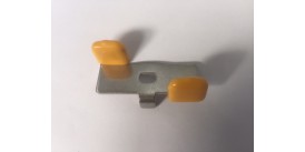 SS316 YELLOW GAS TEE HANDLE- 15MM - FOR SS316 15MM BALL VALVE