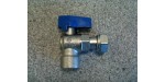 UTILITY TAPS, FEMALE/FEMALE SWIVEL, 3/4" X 3/4", WITH BLUE HANDLE