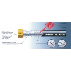 HOSES - ITALIAN MADE STAINLESS STEEL BRAIDED HOSES, STRAIGHT AND ELBOW TYPES, 80 BAR BURST TEST PRESSURE RATED, 60 DEG C MAX. OPERATING TEMPERATURE, LOGIN THEN CLICK HERE TO ORDER (28)